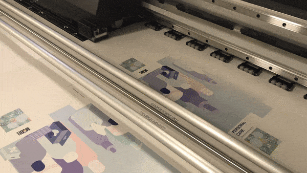Plotter in production