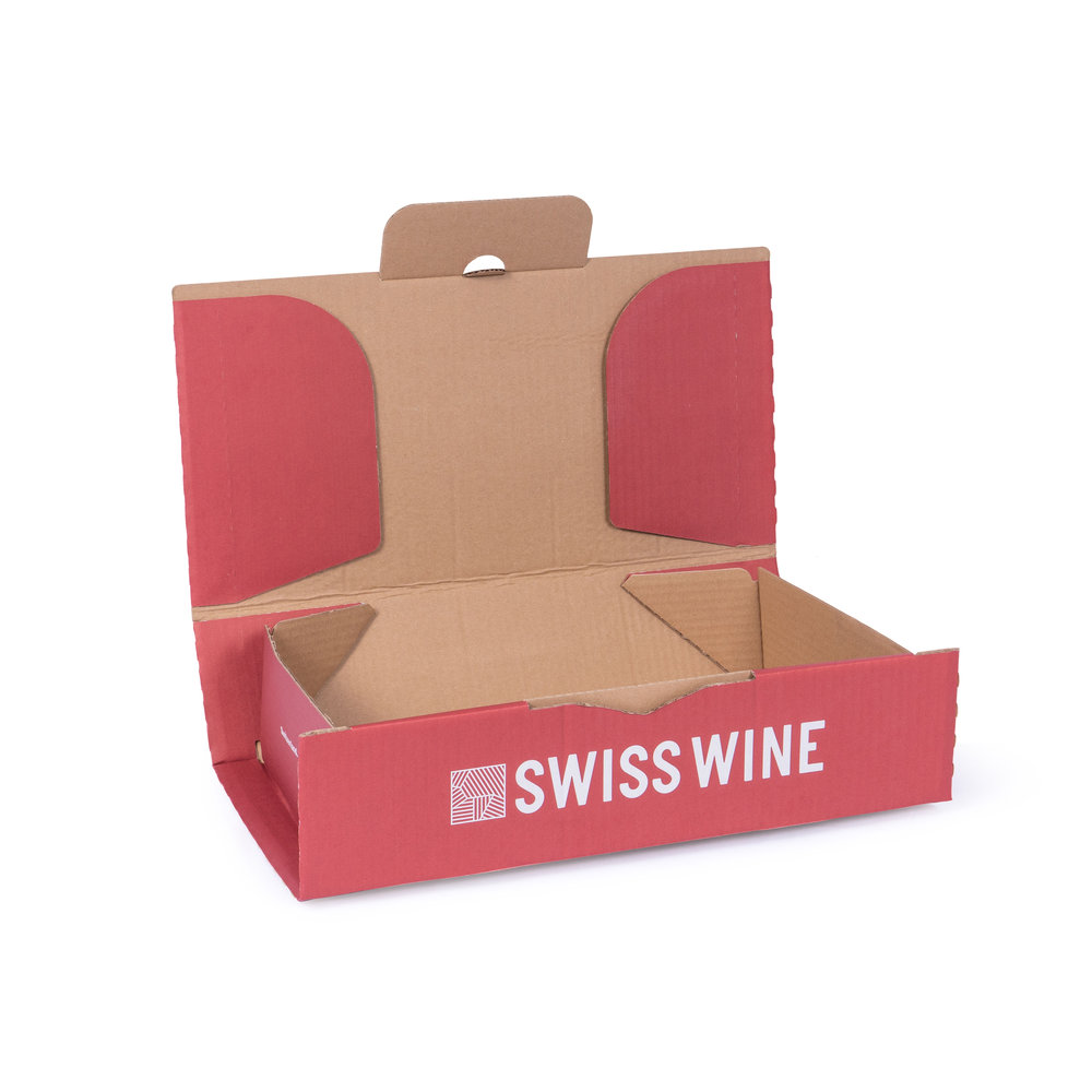 387 - Shipping-box-Swisswine-for-2x-0.75l-bottles-with-bottle-height-345mm-and-Ø