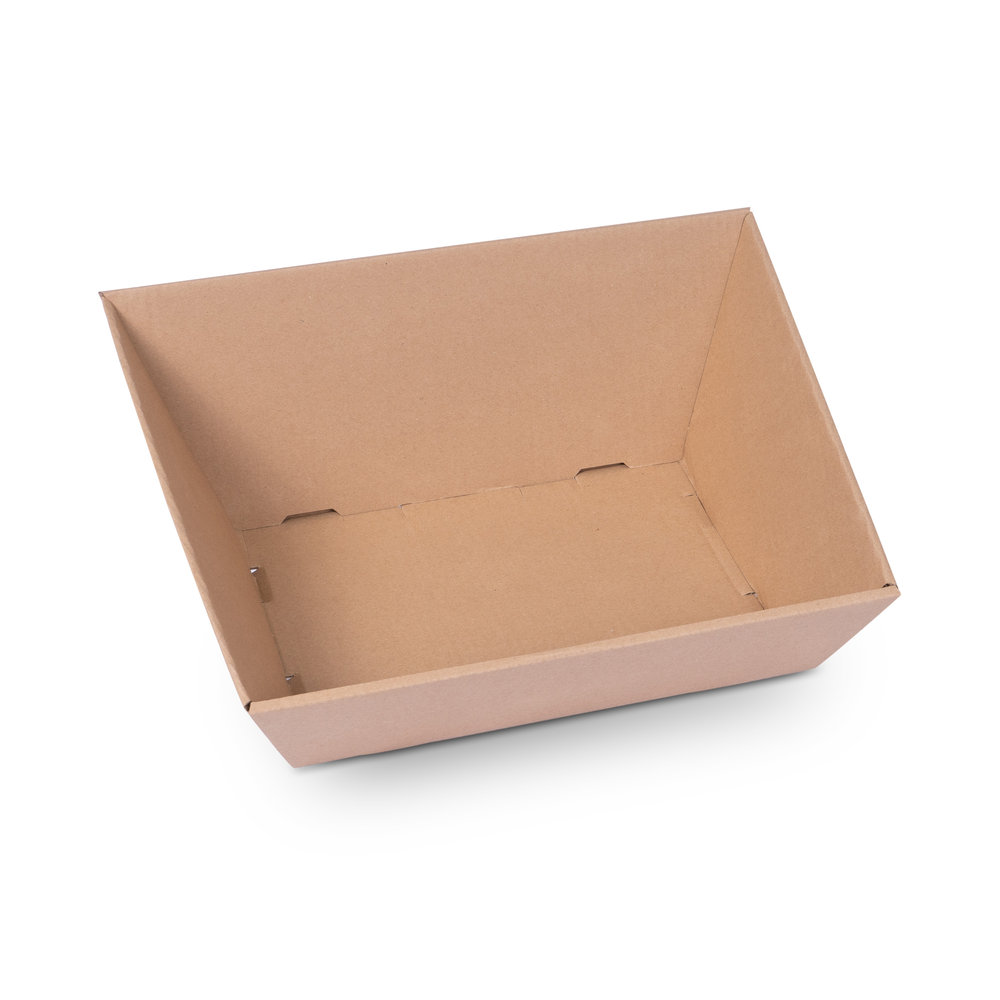 4873 - Cardboard-gift-basket-in-brown-300x200x150mm