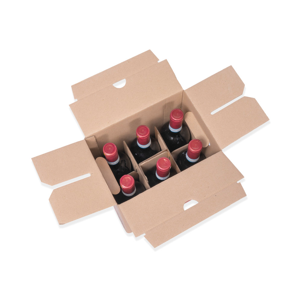 493 - Bottle-packaging-with-insert-grip-holes-for-6x-0.75l-bottles-with-bottle-h
