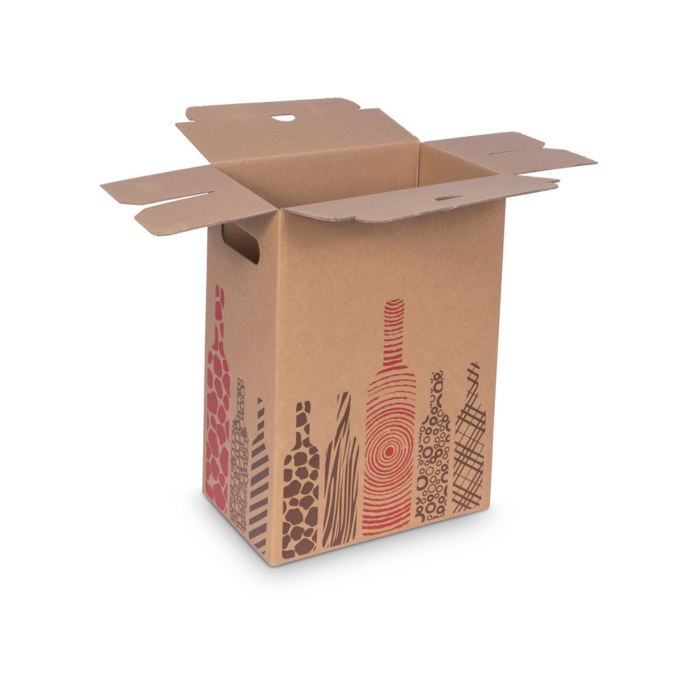 497 - Bottle-packaging-with-insert-grip-holes-for-6x-0.75l-bottles-with-bottle-h