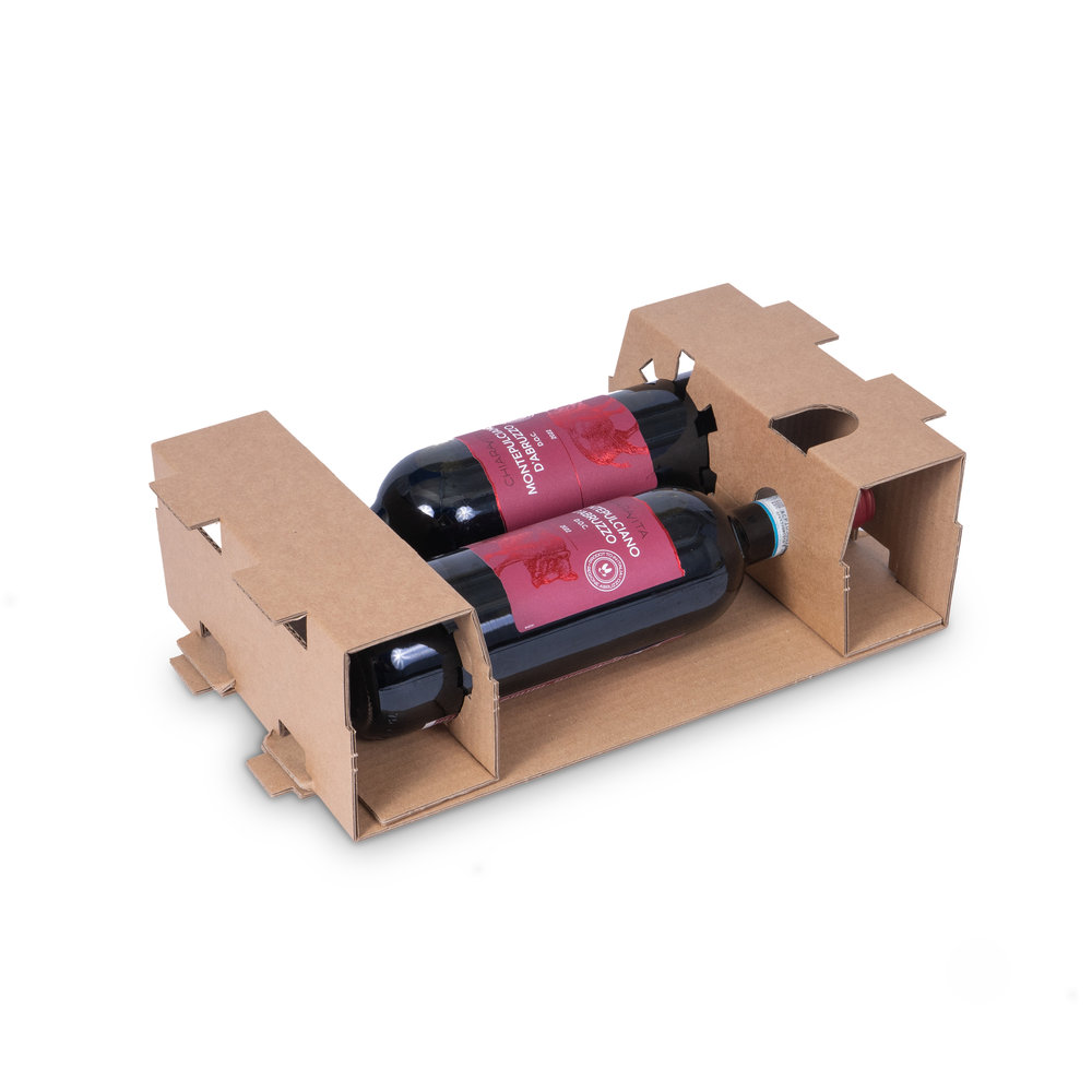 513 - Insert-bottle-shipping-package-for-2x0.75l-bottle-with-bottle-height-314-3