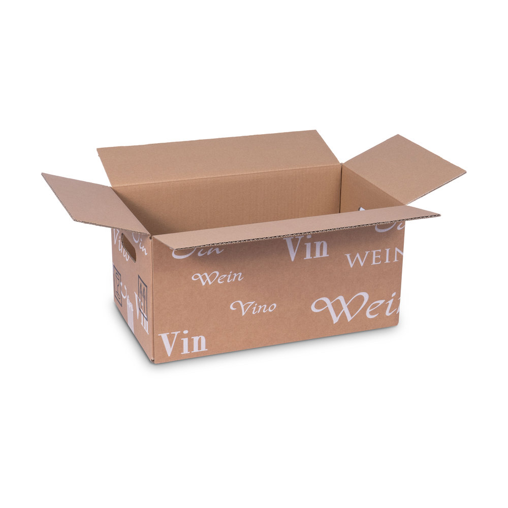 530 - Multipack-Trans-Scripto-for-12x-0.75l-bottle-with-bottle-height-330mm-Ø84m