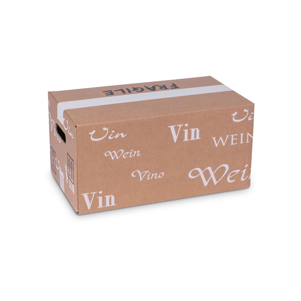 530 - Multipack-Trans-Scripto-for-12x-0.75l-bottle-with-bottle-height-330mm-Ø84m