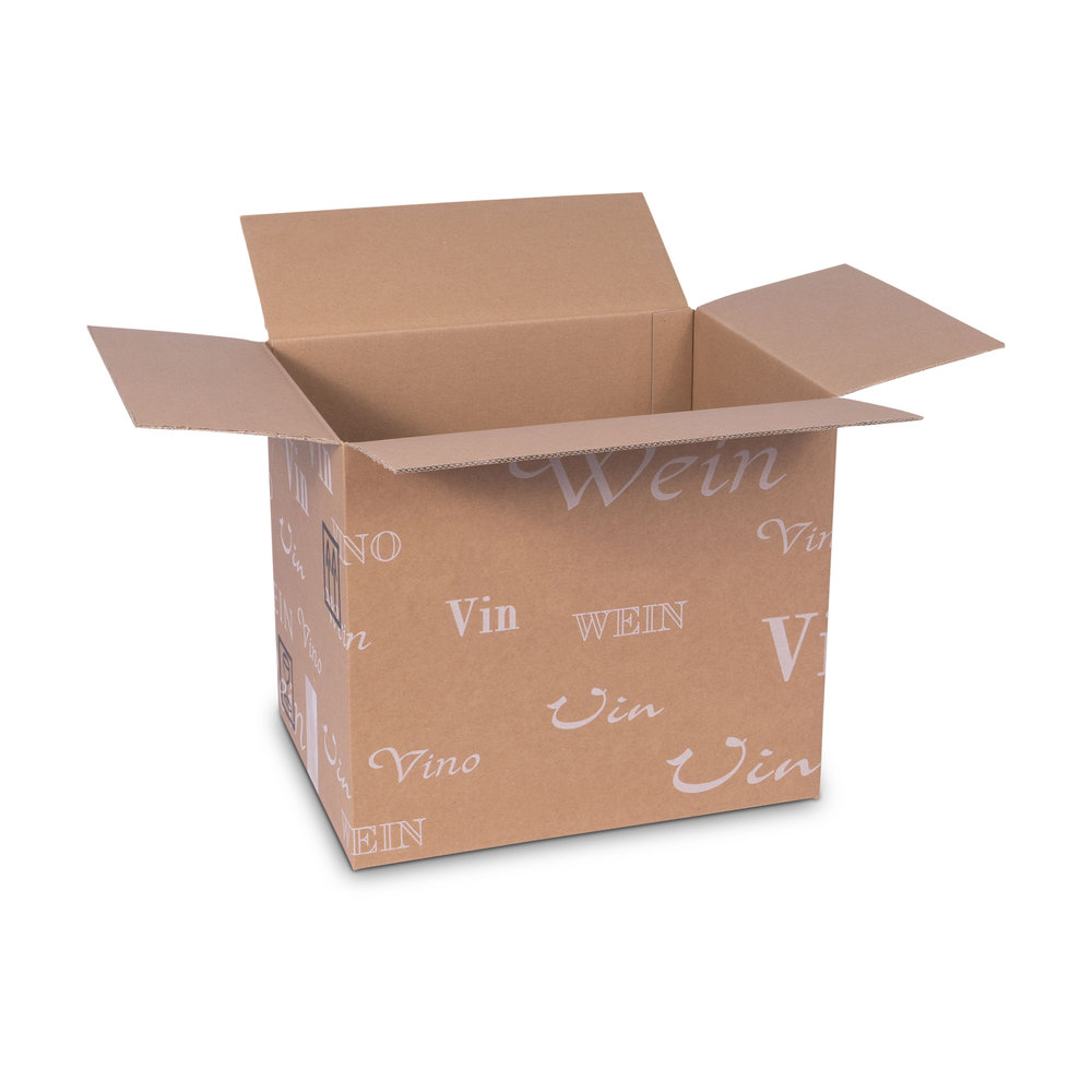 543 - Folding-box-Trans-Scripto-incl.-finger-holes-compartments-for-12x-0.75l-bo