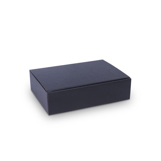 Gift box for 3x 0.75 L bottle black