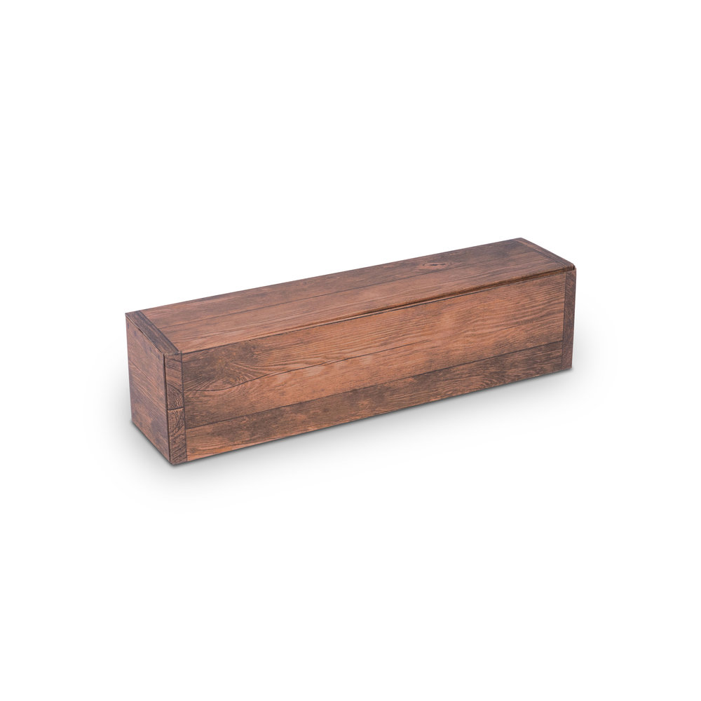630 - Gift-packaging-with-wood-pattern-for-1x-0.75L-bottle-with-a-bottle-height-