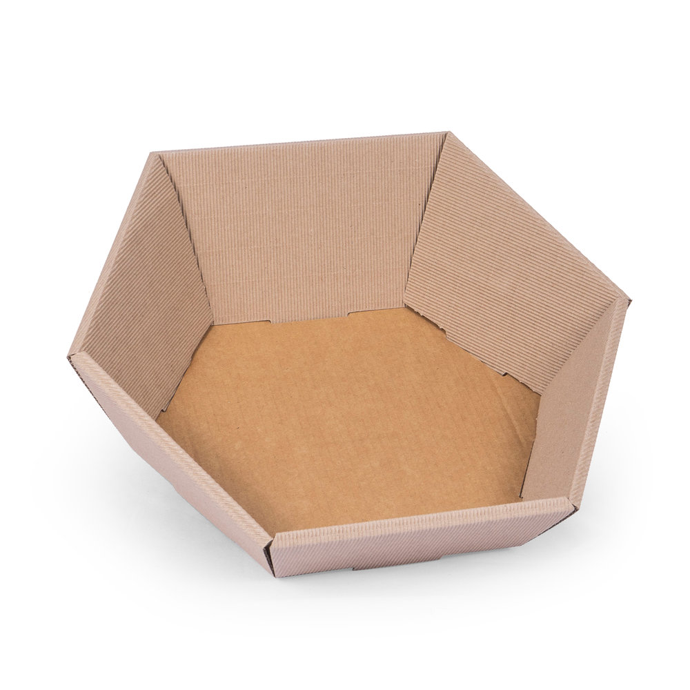 794 - Hexagonal-gift-basket-with-open-wave-in-brown-380x340x75mm.jpg