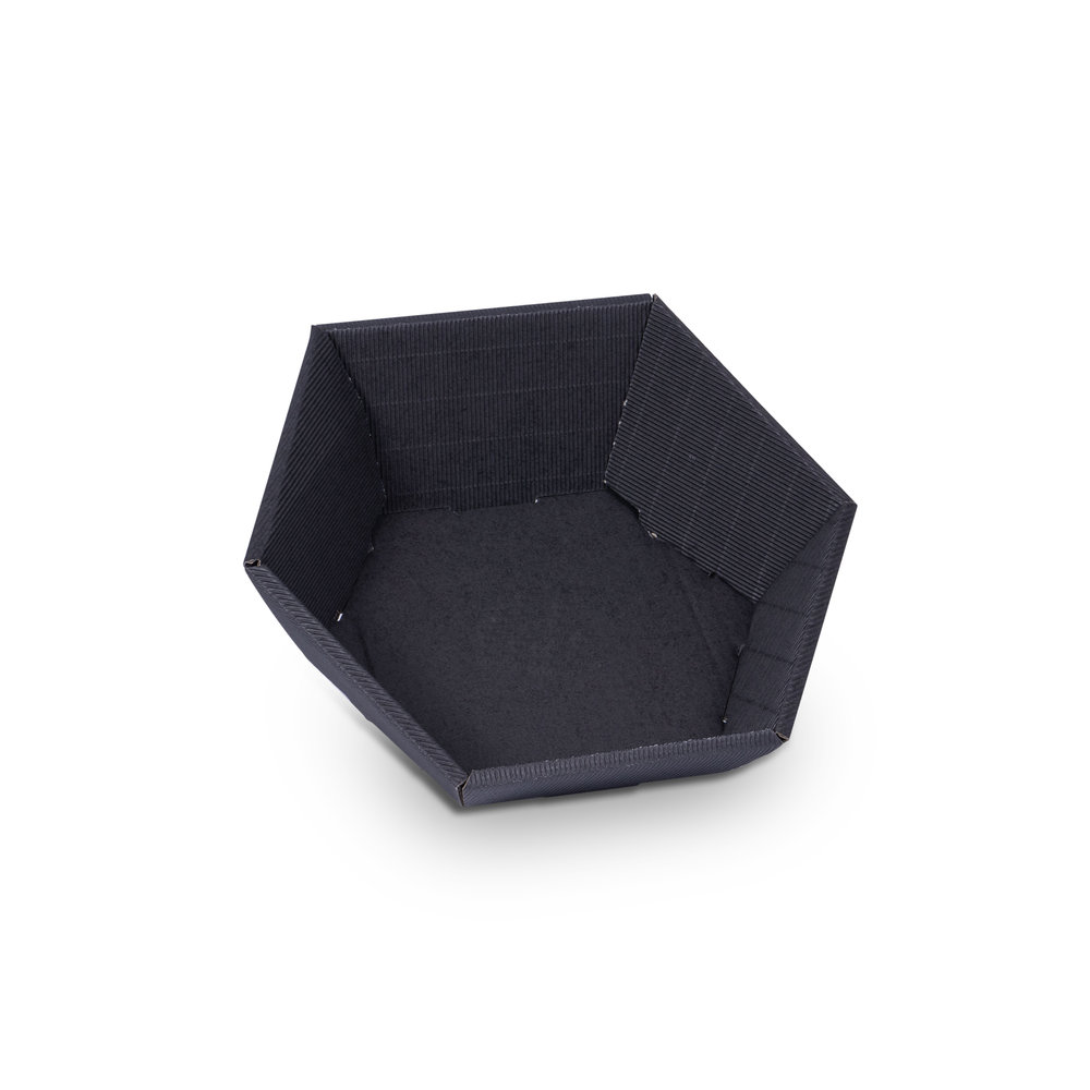 802 - Hexagonal-gift-basket-in-black-290x270x60105mm.jpg