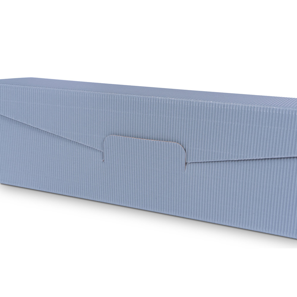 Detail - Gift-box-with-open-corrugation-for-1x-0.75l-bottle-with-bottle-height-3