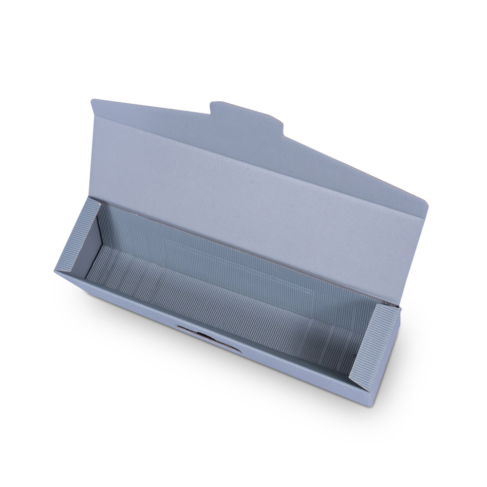 Detail - Gift-box-with-open-corrugation-for-1x-0.75l-bottle-with-bottle-height-3