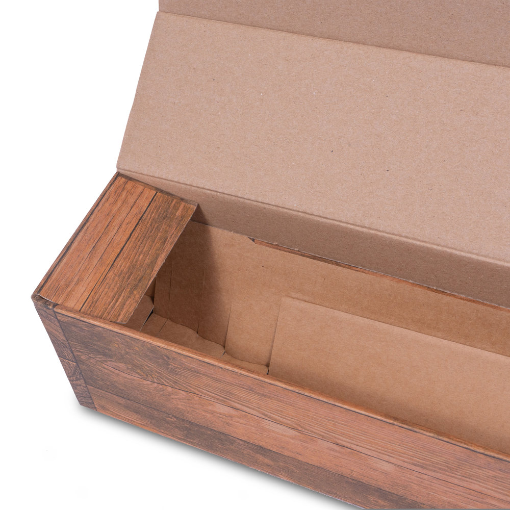 Detail - Gift-packaging-with-wood-pattern-for-1x-0.75L-bottle-with-a-bottle-heig