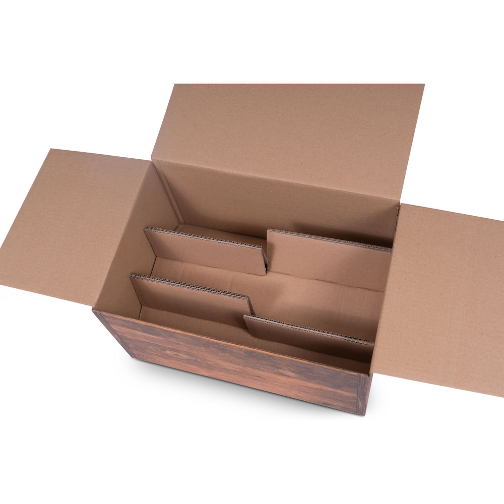 Detail - Gift-packaging-with-wood-pattern-for-6x-0.75l-bottles-with-bottle-heigh
