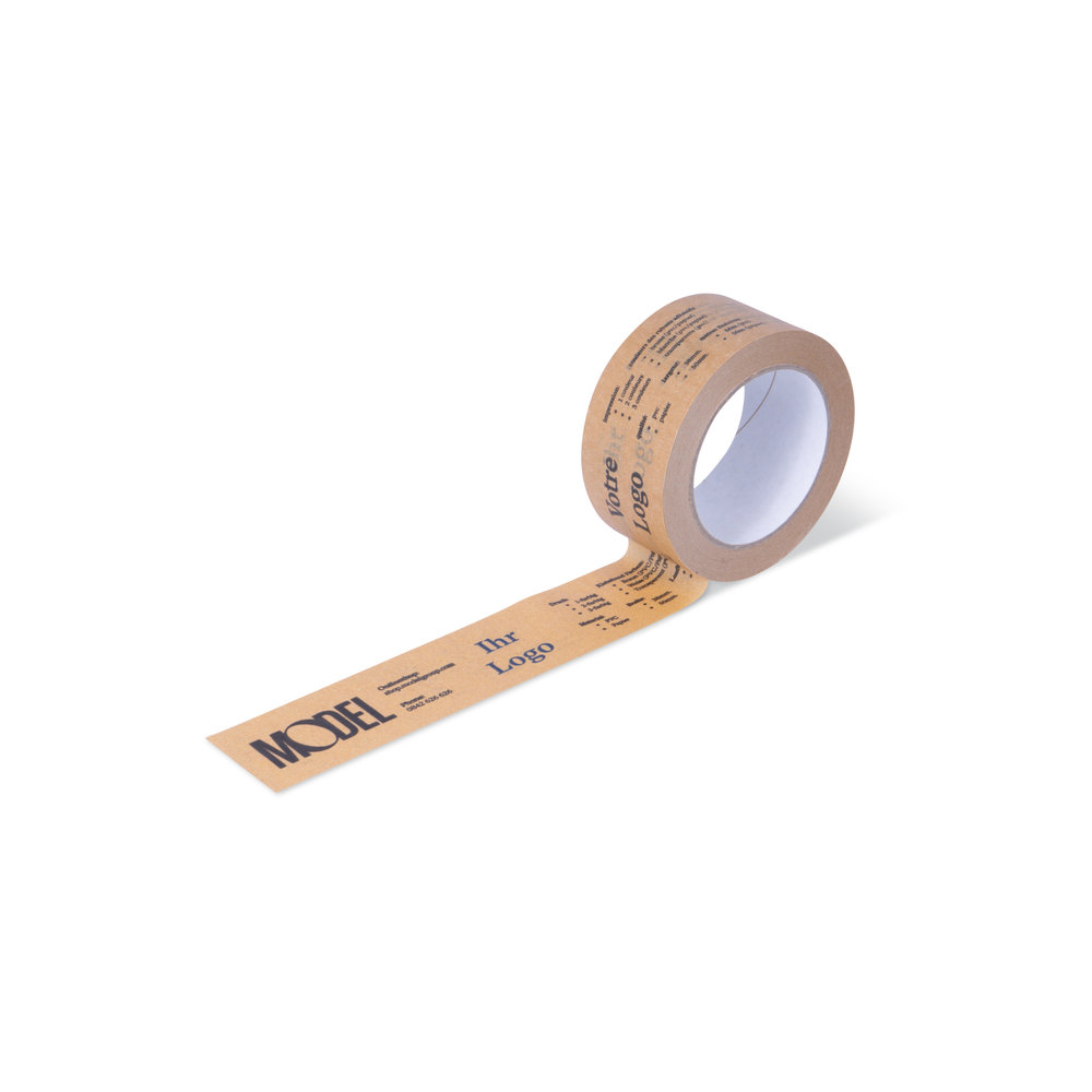 100384 - Custom-paper-adhesive-tape-in-brown-with-50-running-meters-a-width-of-5