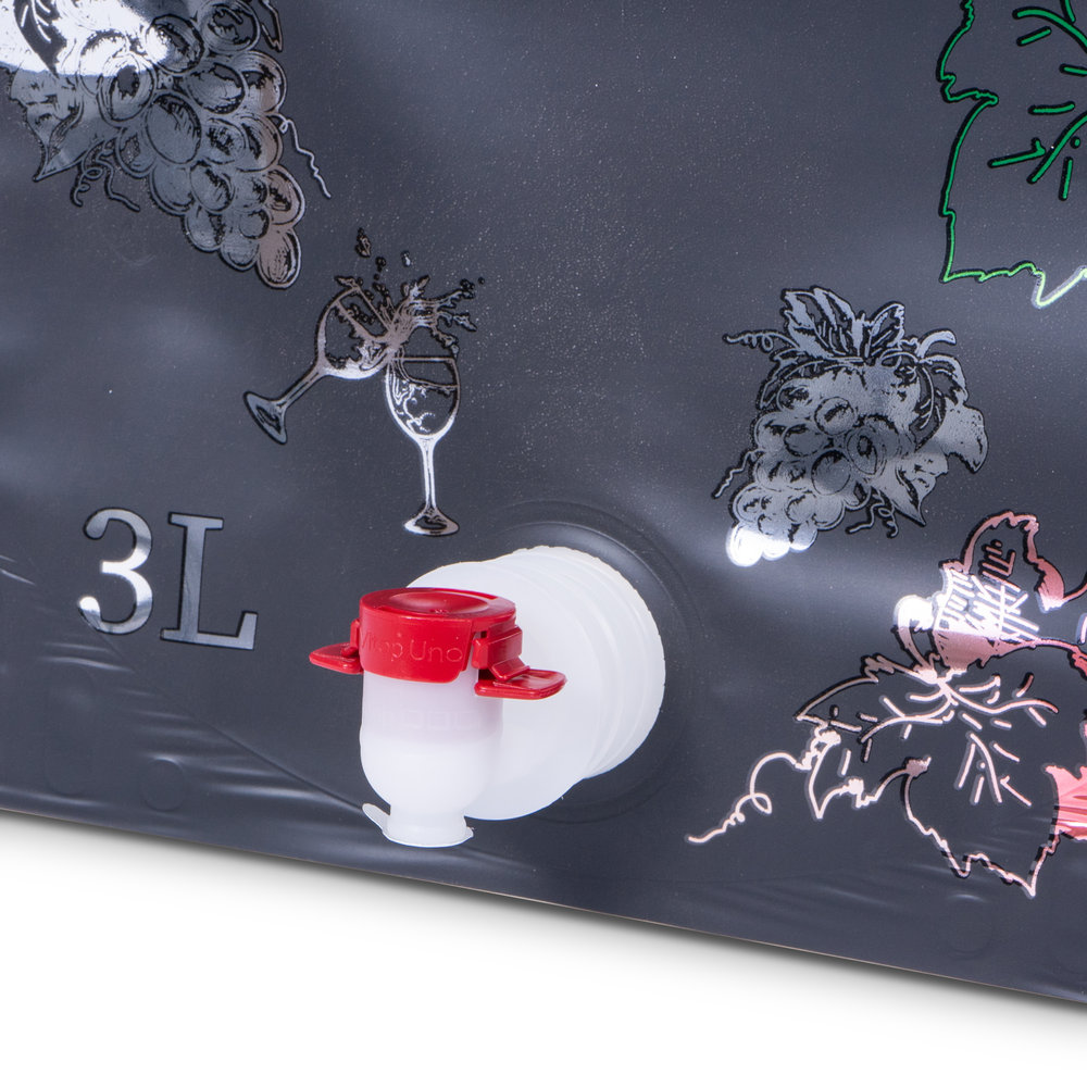 Detail-3L-wine-bag-in-black-with-Vitop-closure-grip-holes-colorful-wine-motifs.j
