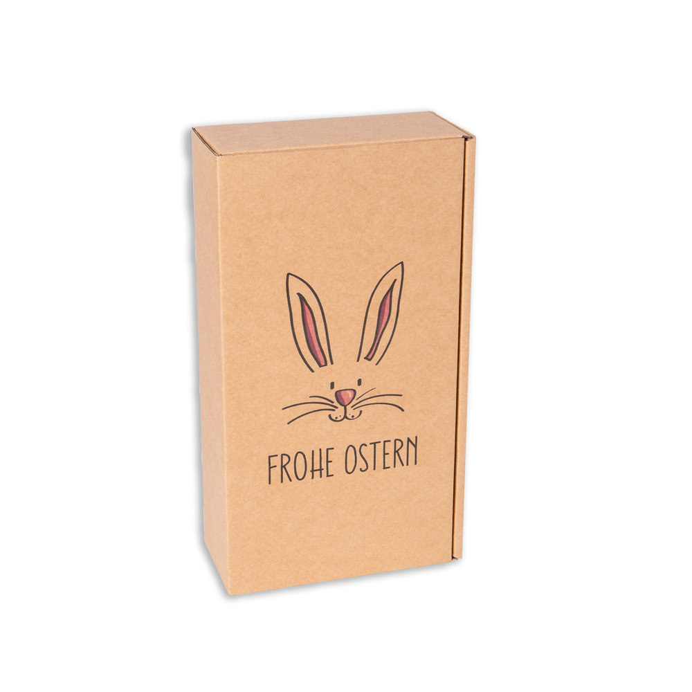 100613_Gift-packaging-with-Easter-bunny-motif-in-brown-for-2x-0.75l-bottle-with-