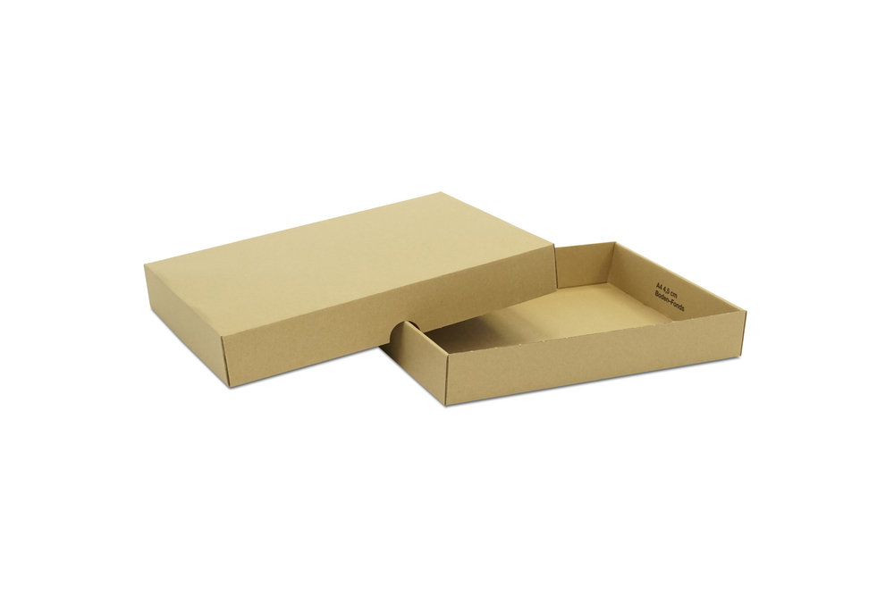 173 - Form box from microwall brown 302x215x45 brown