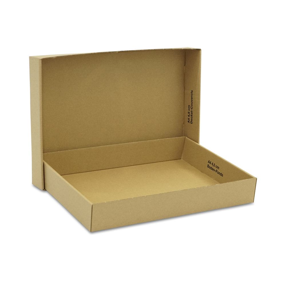 173 - Form box from microwall brown 302x215x45 brown