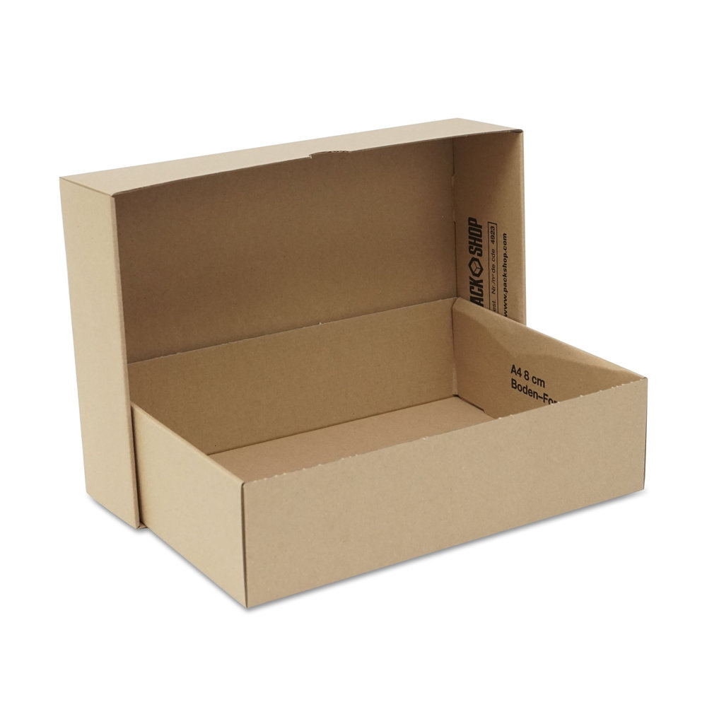 174 - Form box from microwall brown 302x215x80 brown