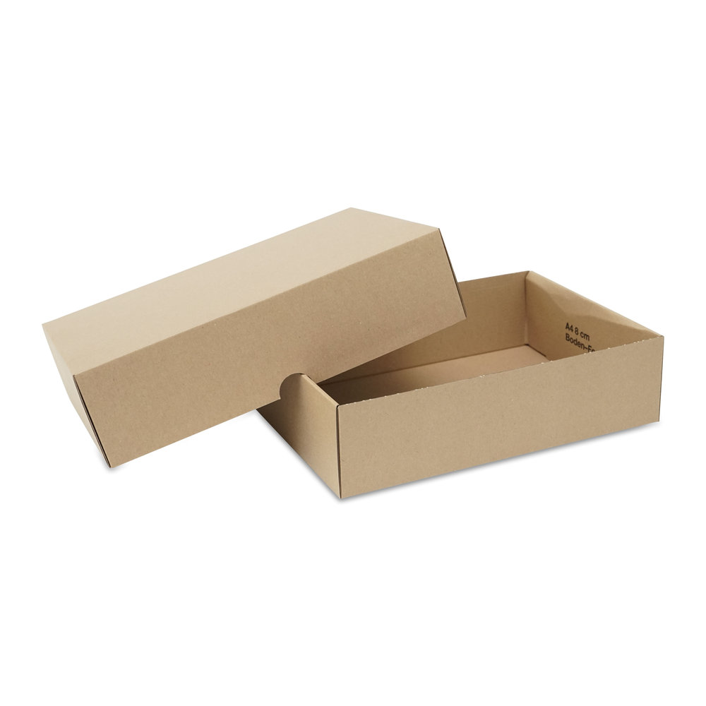 174 - Form box from microwall brown 302x215x80 brown