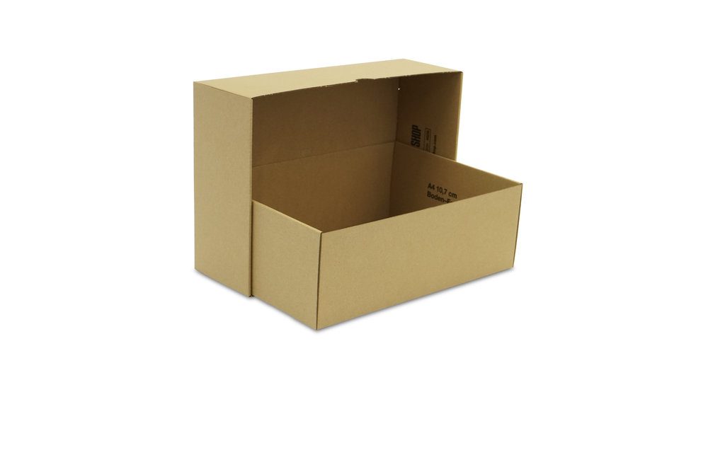 180 - Form box from microwall brown 302x215x107 brown