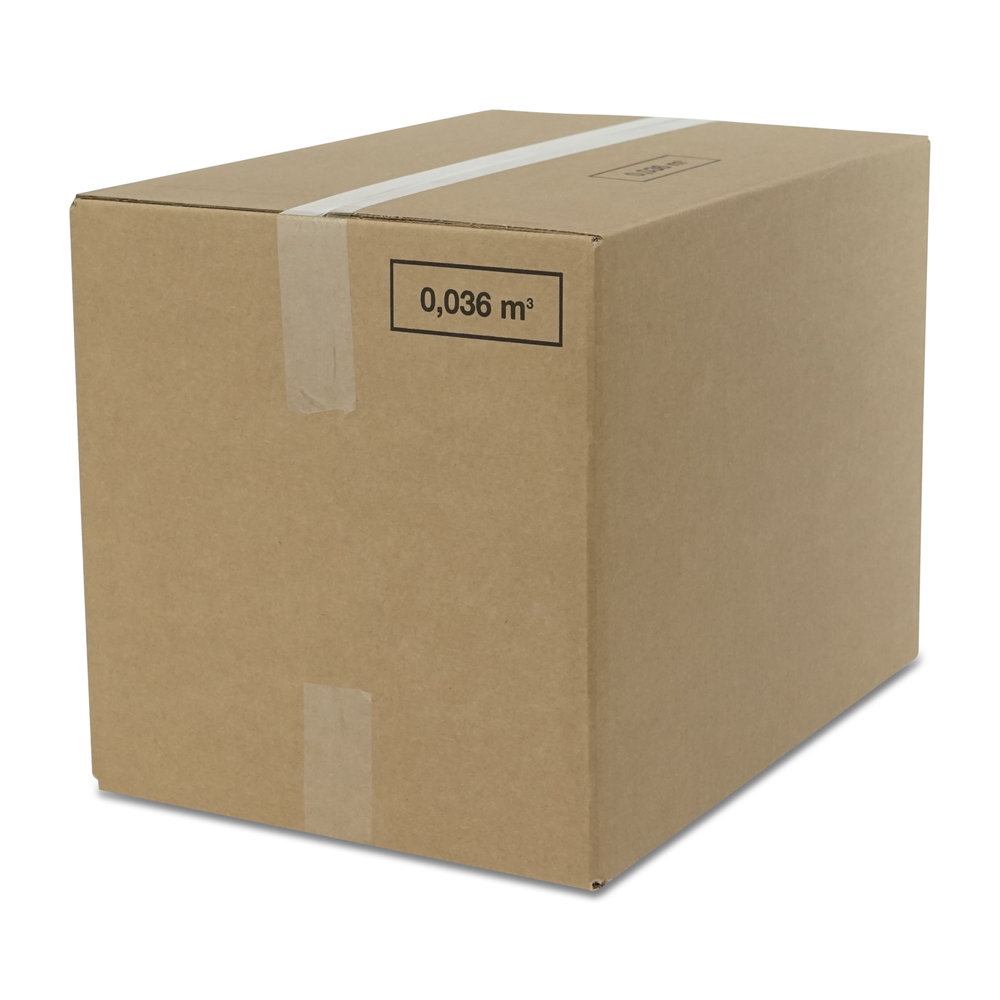 68 - Folding box 2-wall brown 381x276x272mm