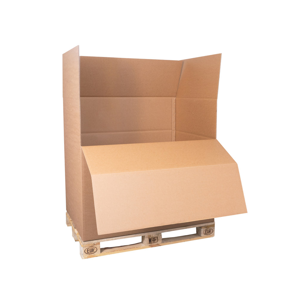 Double store corrugated box