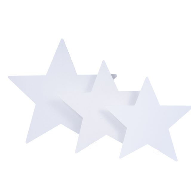 “Christmas Sparkle” Stars Made of Cardboard | 3D Christmas Decorations to Display