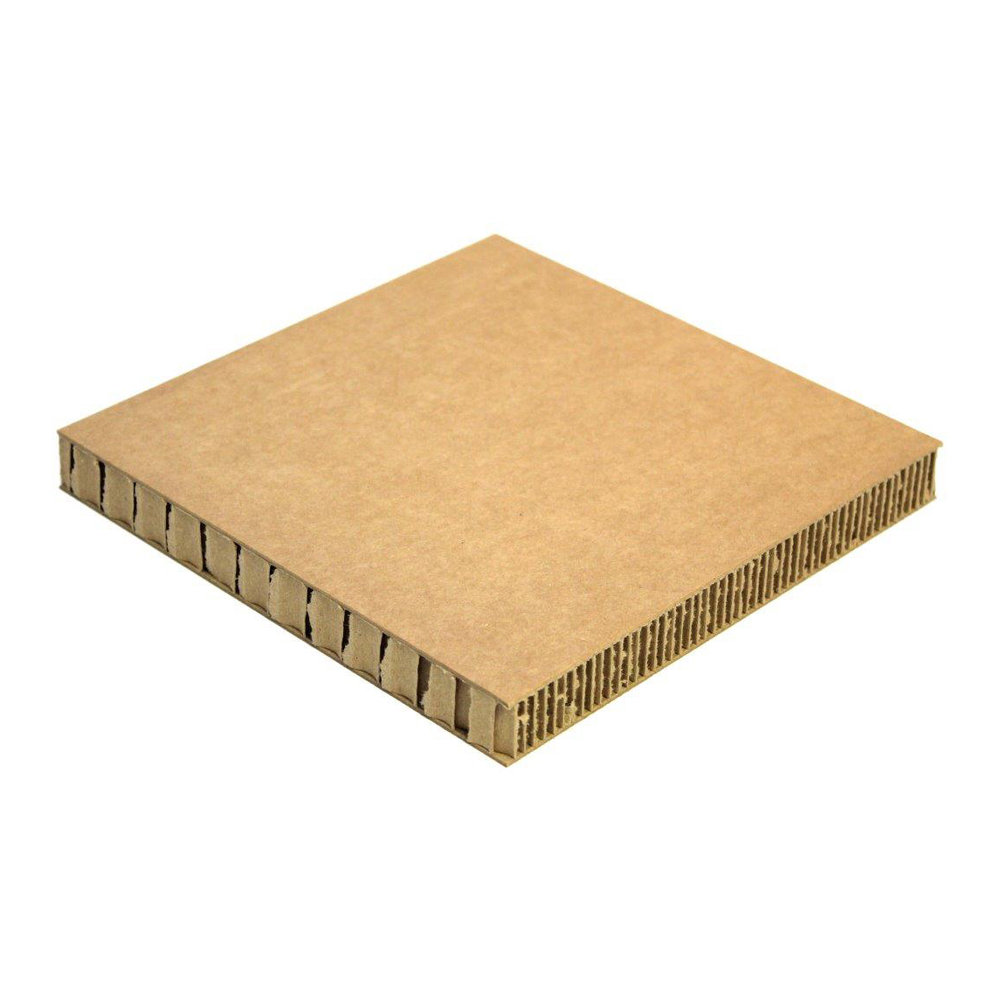 Honeycomb panel for cardboard pallet