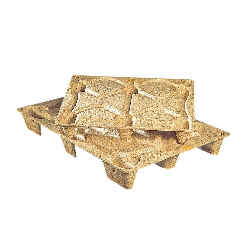 Pressed wood pallet