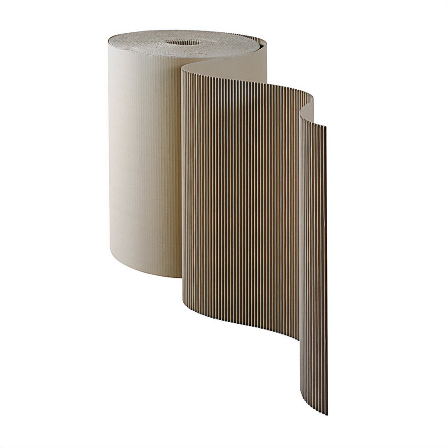 Corrugated cardboard roll «rough wall»