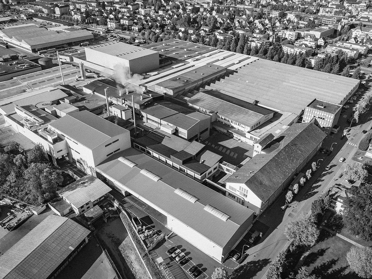 Model Weinfelden – Papierfabrik