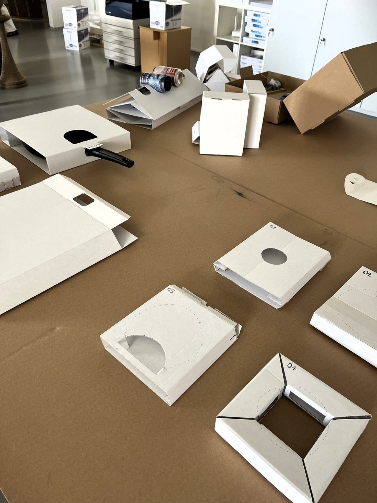 Developed packaging concepts during the internship